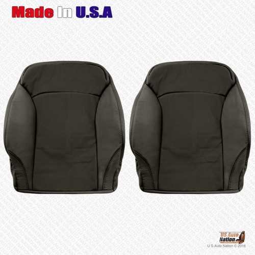 Driver & Passenger Top Leather Covers Black Fits 2006 - 2013 Lexus IS250 IS350 - Bild 1 von 4