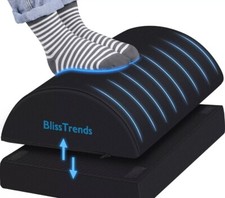 Foot Rest  Desk Work-Versatile Foot Stool   Relieve Back,Lumbar,Knee Pain-Black