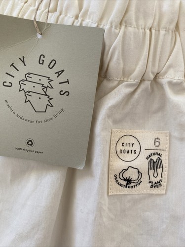 City Goats NWT Ivory Organic Cotton Twirl Skirt - 6 - Picture 2 of 9