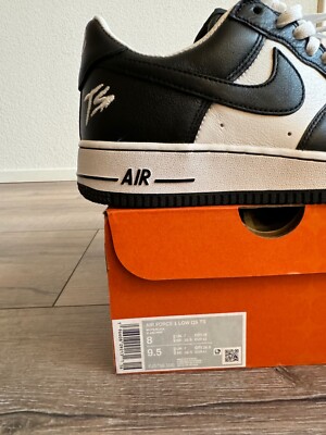Size 8 - Terror Squad x Nike Air Force 1 QS Low Blackout for sale