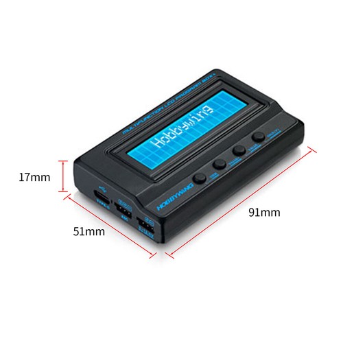 Tarjeta de programación LCD LED OTA ESC para coche de radiocontrol barco dron - Imagen 3 de 15