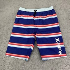 Hurley Boys XL Board Shorts Mesh Lined Logo Swim Trunks