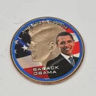 2001 Kennedy half dollar "Time For A Change" Obama, 50c, JFK, free shipping