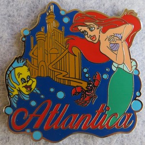 Disney Pin Love Is An Adventure Go The Distance Ariel Mermaid Atlantica Le 1100 Ebay