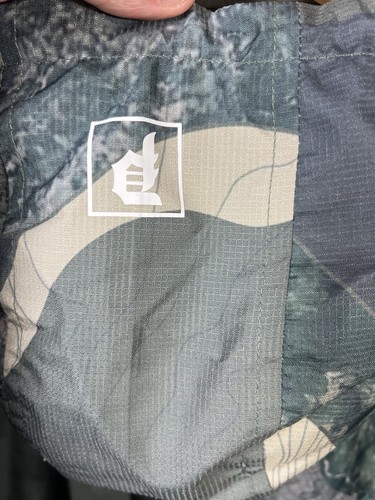 Retro Primitive Call Of Duty Mapping camouflage colored Anorak Jacket Size XXL - Picture 9 of 11