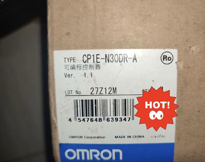 Omron CP1E-N30DR-A (CP1E-N30DR-A) PLC for sale online | eBay Omron CP1E-N30DR-A (CP1E-N30DR-A) PLC for sale online | eBay