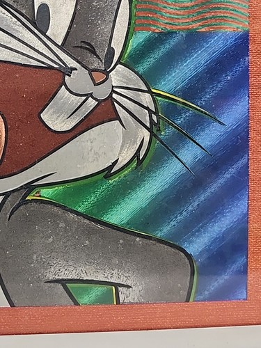 Bugs Bunny "What's Up Doc?" Foil Art Print Looney Tunes - Picture 4 of 8