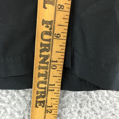 Adidas Climalite Sweat Shorts Mens L Black MId Rise Elastic Waist Zip Pocket - Picture 5 of 13