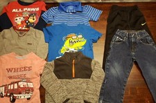 Lot of 8 Boys 3T Mixed Lot-Jeans, Sweats, TShirts, Polo, Long Sleeve, Pullover