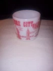 Vintage Federal Glass New York City Glass Mug