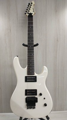 Guitare électrique Aria Pro II RS Road Warrior vintage blanche
