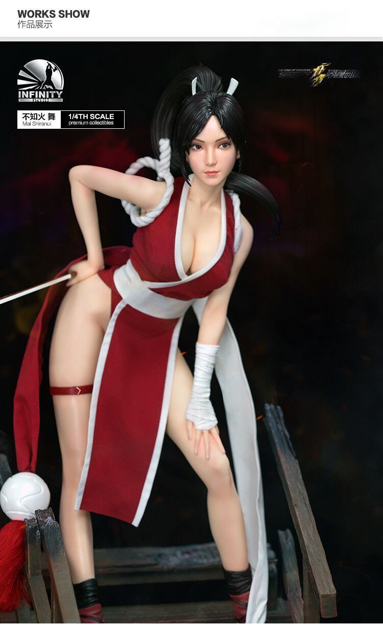 SNK PLAYMORE The King of Fighters Figur Mai Shiranui 1 4 Limitada De Resina Estatua SNK PLAYMORE The King of Fighters Figur Mai Shiranui 1 4 Limitada De Resina Estatua
