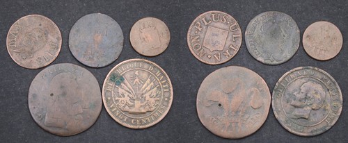 Lot de 5 monnaies anciennes (lot 061)