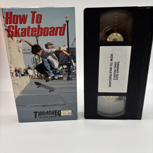 Thrasher Skate Video: How To Skateboard Vintage 90s VHS 1995 High Speed