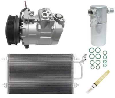 Reman RYC AC Compressor Kit W/ Condenser FA10A Fits Volkswagen - Foto 3