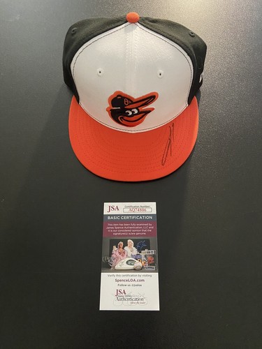 Jackson Holliday Signed Baltimore Orioles Baseball Hat Autograph Invest Jsa Coa - Picture 1 of 6