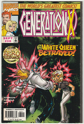   GENERATION X #30 White Queen Betrayed!, Marvel Comics 1997 US-COMICHEFT TOP Z1