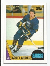 SCOTT ARNIEL 1987-88 TOPPS CARD NEAR MINT+ CONDITION
