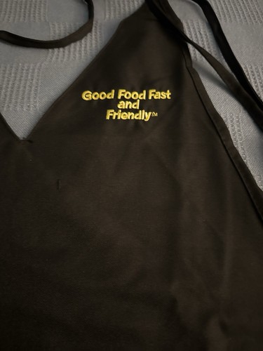 Authentic Waffle House Apron with v-neck front pockets and adjustable strap - Picture 3 of 3