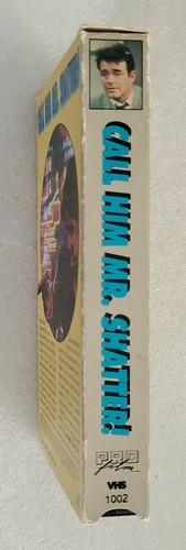 Call Him Mr. Shatter Stuart Whitman, Peter Cushing Rare VHS - Picture 2 of 4
