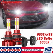 For Chevy Malibu 2016-2018 - 2PC 6000K LED Headlights Bulbs High/Low Beam Kit