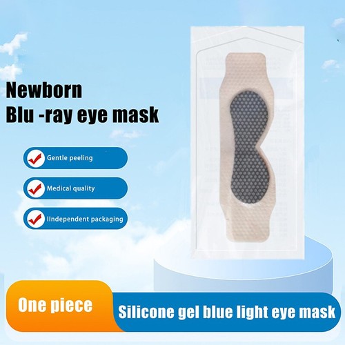 Newborn Phototherapy Protective Eye Mask Baby Anti-Blue Light Sunproof Eye Cover - Picture 5 of 7