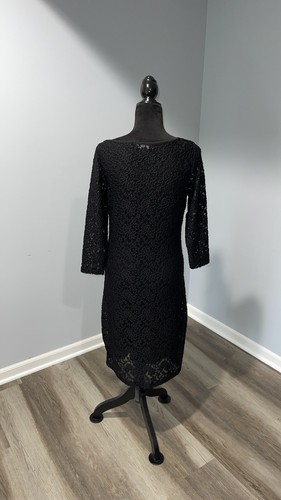 Women’s Dress Size Medium Ellen Tracy black Lace Party Cocktail NEW - Picture 4 of 12