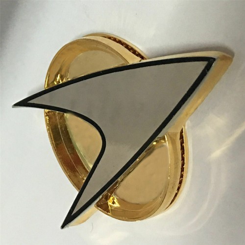 Cosplay ST Badge The Next Generation Badge Magnet Brooch Pin Accessories - Picture 3 of 9