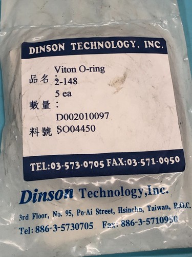 5 DINSON 2-148 O-RING, SO04450, 187604 - 第 4/6 張圖片