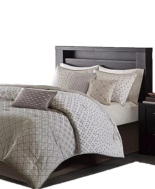 Jacquard Geometric Bed Sheets