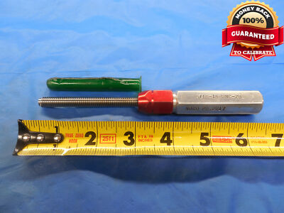 5/16 18 UNC 2B EXTRA LONG THREAD PLUG GAGE .3125 NO GO ONLY P.D. = .2817 NC-2B
