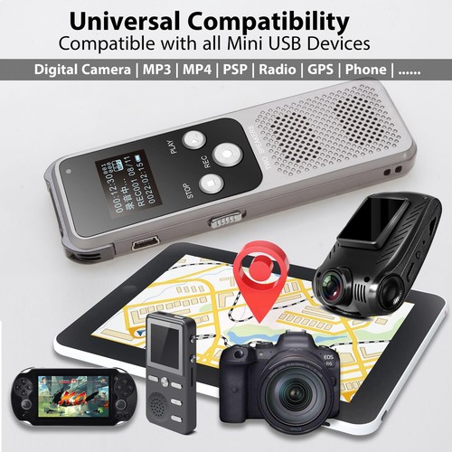 USB C to USB Mini B 5 Pin Charging Cable Compatible with Digital Camera - Picture 2 of 6