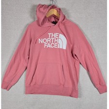 The North Face Womens Pink Half Dome Pullover Hoodie Sweatshirt Size M
