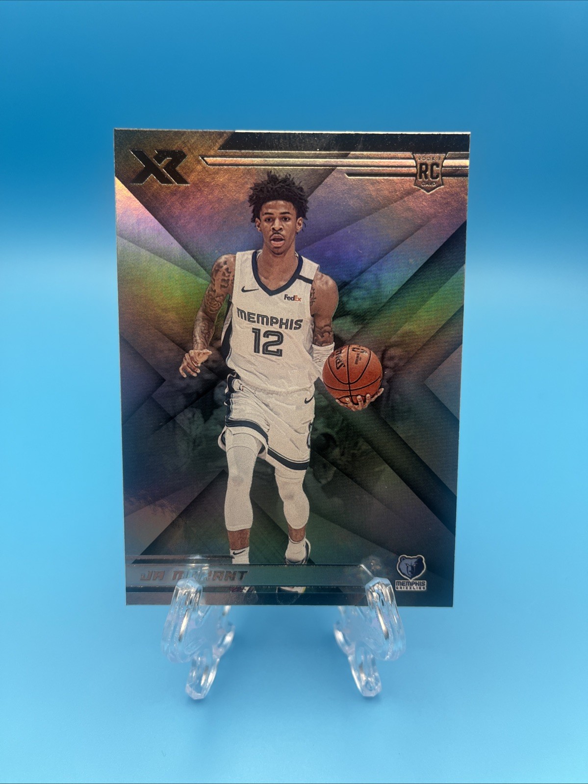 JA MORANT 2019-20 PANINI XR #272 RC ROOKIE MEMPHIS GRIZZLIES MINT