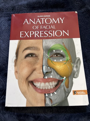 #ad Anatomy of Facial Expression by Uldis Zarins Illustrated Paperback English $64.55