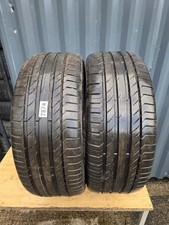 2 X 235 50 R18 97V CONTINENTAL CONTISPORTCONTAC 5 NO REPAIR + FITTING AVAILABLE