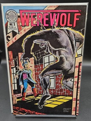 Werewolf #2 (Blackthorne Publishing October 1988) FREE SHIPPING 