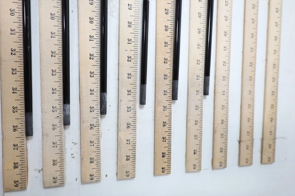 Juego de varillas de hierro Mitsubishi Tensei Av rojo 60G regular 34-36,5 tiradores 6 piezas .355 0516 Foto 3 de 4