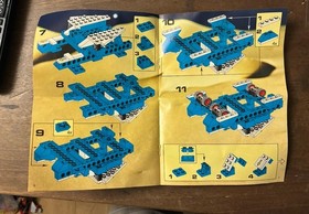 LEGO 6892 Modular Space Transport Legoland Instruction Book Manual Only 1986