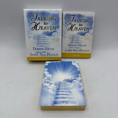 Talking to Heaven - Doreen Virtue James Praagh 44 Mediumship Cards & GuideBook