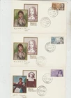 Spain 1968  3 FDC Famous Spanish Women issue  good condition