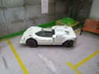 Vintage 1968 Hot Wheels Redline Chaparral 2G White Enamel USA Project Car