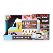 Maxx Action 470275 12" Motorized Lights and Sounds Large Ice Cream Truck,