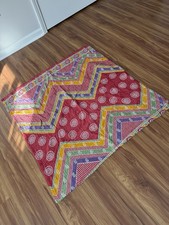 37 x 39 Inch Colorful Homemade Baby Blanket Throw Baby Shower Gift