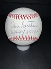 Don Sutton Autograph MLB Baseball “324 W's / 3574” Inscribed JSA