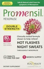 Promensil Menopause Hot Flashes Night Sweats Double Strength Tablets 30 Count