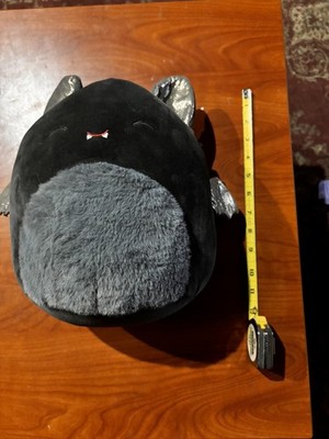 Squishmallows 12  Emily The Black Bat Shiny Wings Fuzzy Belly HALLOWEEN No Tags 