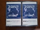 Vtg. 1988 Cassttes The Famous Hits Of  World War 11~on 2 Cassettes~45 Song #1643
