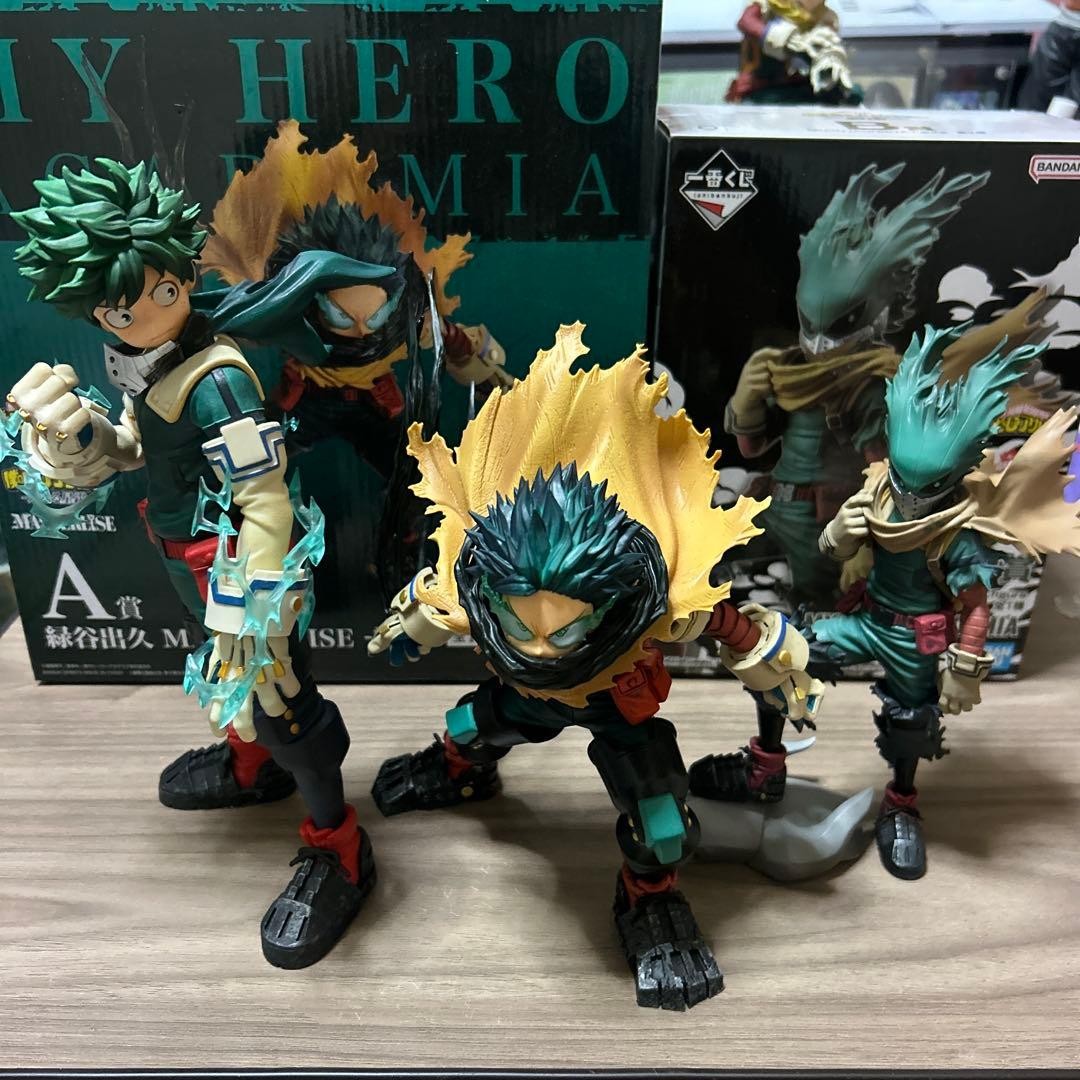 Lote de figuras My Hero Academia Izuku Midoriya Deku - Sin caja Edad14+ A653