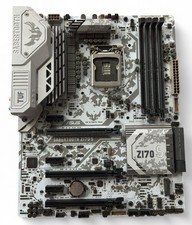 ASUS SABERTOOTH Z170 S LGA 1151 Intel Z170 DDR4 ATX White Motherboard 